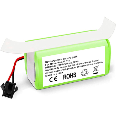 جاروبرقی RoboVac باتری لیتیومی 11S 15C 15T 14.4V 2800mAh باتری لیتیوم یونی