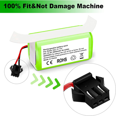 جاروبرقی RoboVac باتری لیتیومی 11S 15C 15T 14.4V 2800mAh باتری لیتیوم یونی