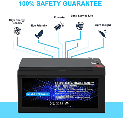 باتری قابل شارژ لیتیوم فسفات LFP IP67 12.8V 100Ah باتری LiFePO4