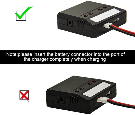 U818A U817 لیتیوم پلیمر باتری 3.7v 500mah باتری لیپو با شارژر X4
