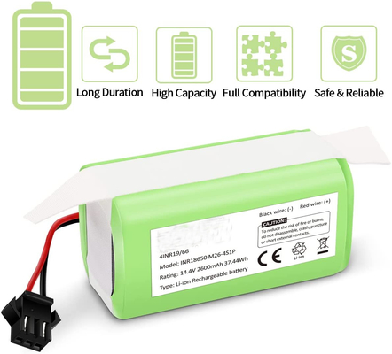 Ecovacs Deebot 2600mAh باتری لیتیوم یونی 14.4V باتری قابل شارژ N79S