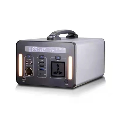 AC100V 270000mAh نیروگاه برق قابل حمل در فضای باز 1000W ژنراتور برق خورشیدی 10 کیلوگرم