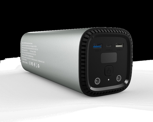 پاوربانک خورشیدی 130wh نوع C نیروگاه قابل حمل ضد آب 30000mAh