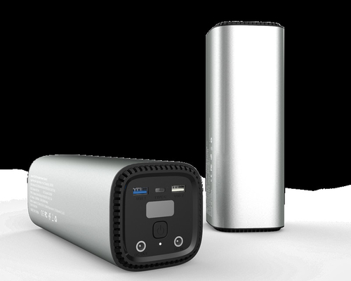 پاوربانک خورشیدی 130wh نوع C نیروگاه قابل حمل ضد آب 30000mAh