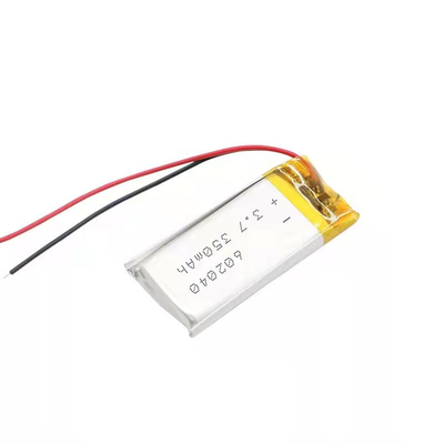 باتری لیتیوم یونی 400mah 3.7v 350mah باتری قابل شارژ لیتیوم پلیمری