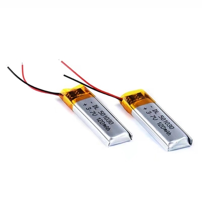 باتری 120 میلی آمپری لیتیوم پلیمری 0.12 آمپری هدست بلوتوث باتری قابل شارژ 1S1P