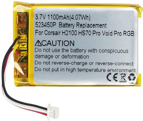 بسته باتری HS70 Li Polymer 3.7v 2600mAH باتری قابل شارژ لیپو 3.7v