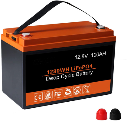 1.2 کیلوگرم باتری قابل شارژ 12 ولت 100AH ​​باتری لیتیومی LFP چرخه عمیق